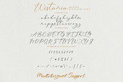 Wistania - Modern Calligraphy, a Script Font by Koplexs Studio (Thumbnail 9 of 12)