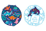 Big Sticker Bundle #1, an Animal Illustration by PenguinHouse (Thumbnail 16 of 16)