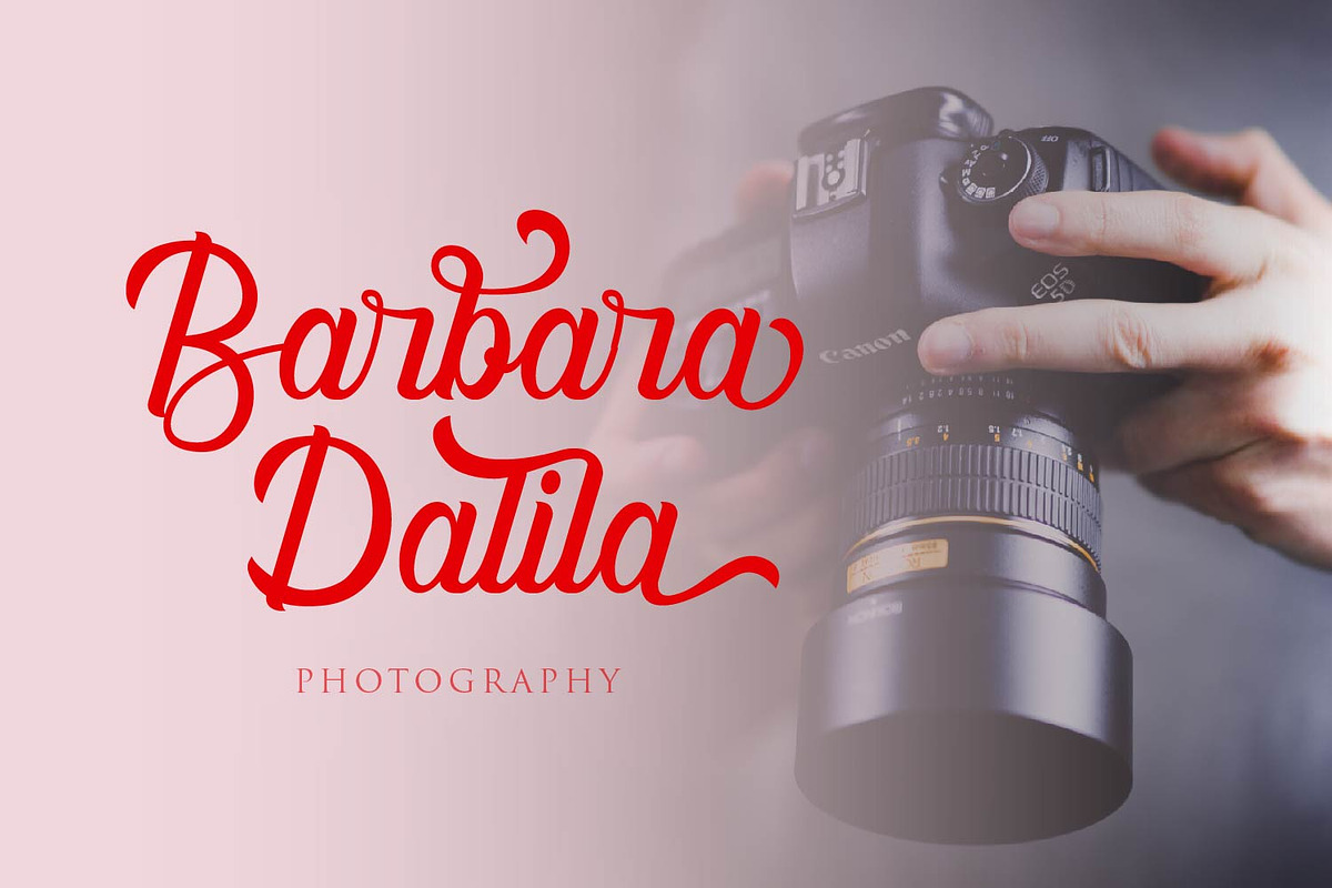 Aguilina, a Script Font by sabrcreative (Photo 5 of 9)