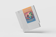 Retro Game Cartridge Mockup, a Mockup by Alolieli Studio (Thumbnail 2 of 4)