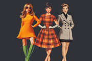 1960s Lady Clipart 48 PNG, a Person Illustration by EleSArtDesign (Thumbnail 3 of 4)