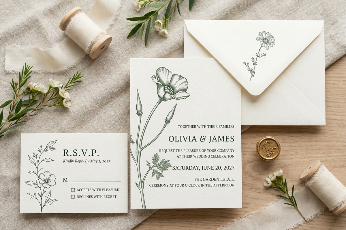 Botanical Line Art Illustrations, a Decorative Illustration by youtoview (Photo 11 of 15)