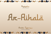 Ar Rihala | Arabic Typeface, a Script Font by Denustudios (Thumbnail 1 of 12)