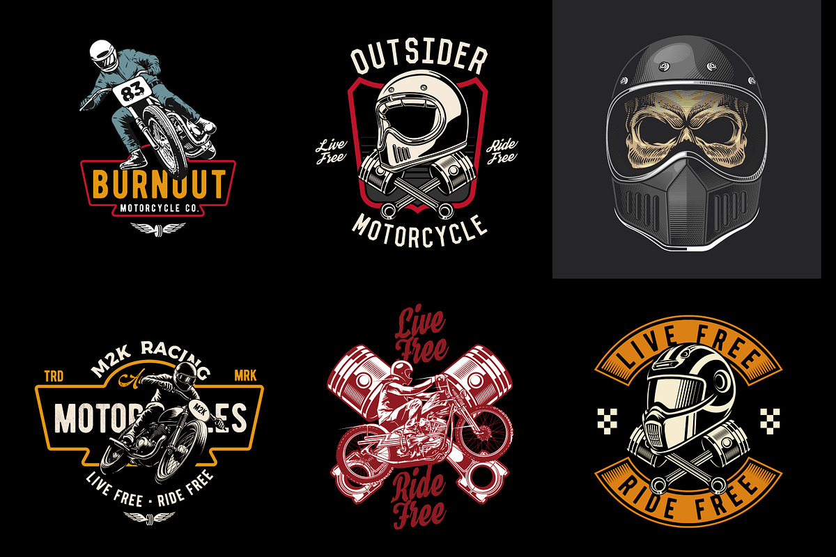 ULTIMATE MOTORCYCLE BUNDLE, a Transportation Illustration by The BolzStudio (Photo 31 of 32)