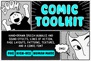 Comic Toolkit, a Social Media Template by Iris Atelier (Thumbnail 1 of 9)