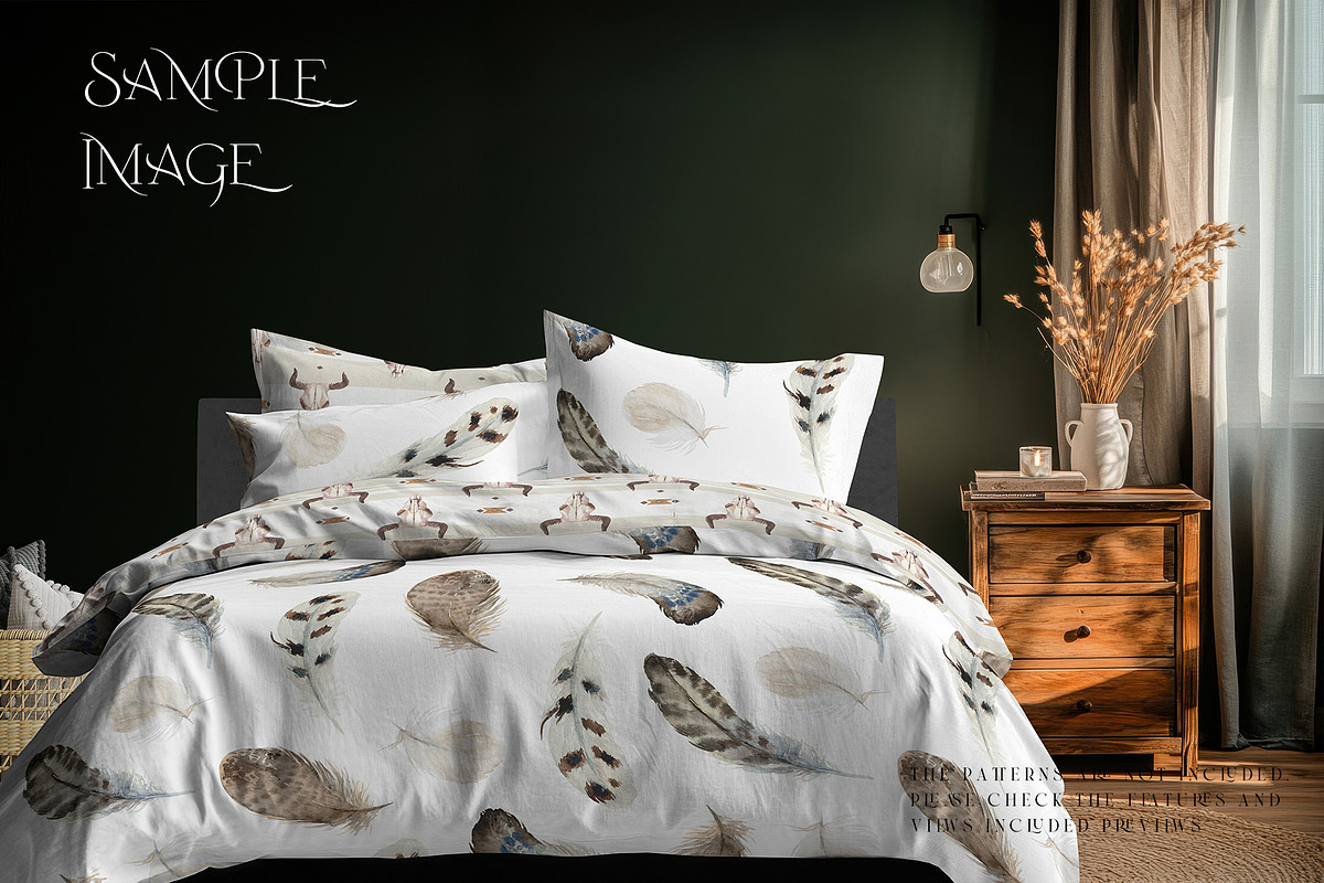 Bedding Mockups, a Product Mockup by mock-ups (Photo 4 of 13)