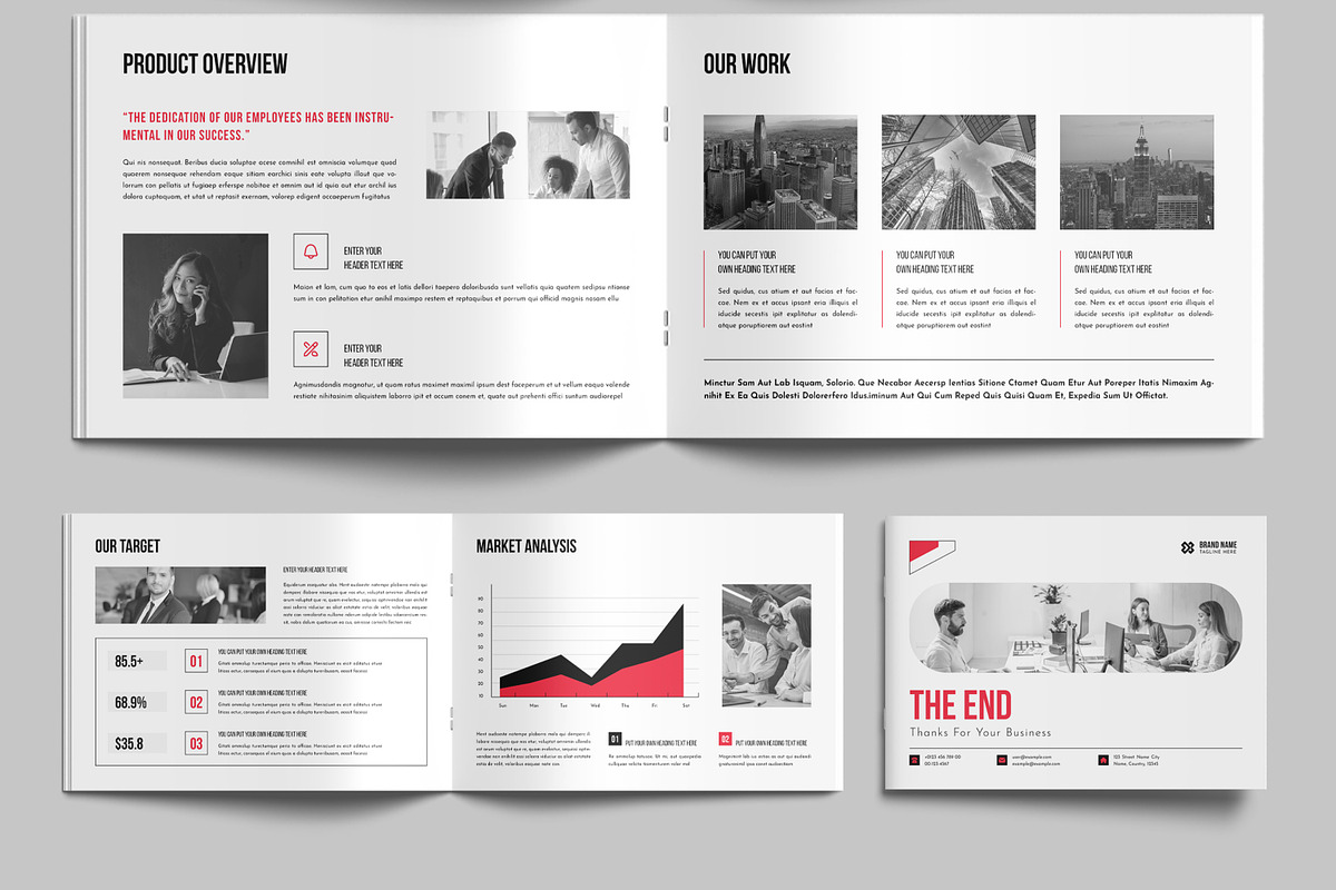 Pitch Deck Brochure Design, a Brochure Template by MightyDesign (Photo 3 of 9)