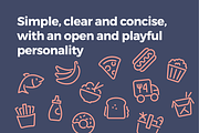 Food Icons — Pixi Line, an Outline Icon by Scott Dunlap (Thumbnail 2 of 9)