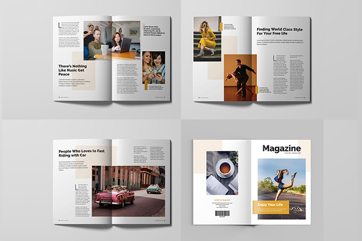Lifestyle Magazine Template, a Magazine Template by xtratimebd