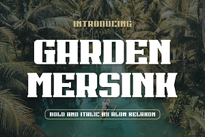 Garden Mersink