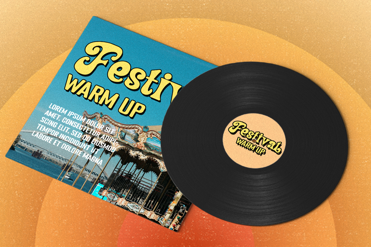 Kuattro Display Retro, a Sans Serif Font by Creatype Studio (Photo 8 of 10)