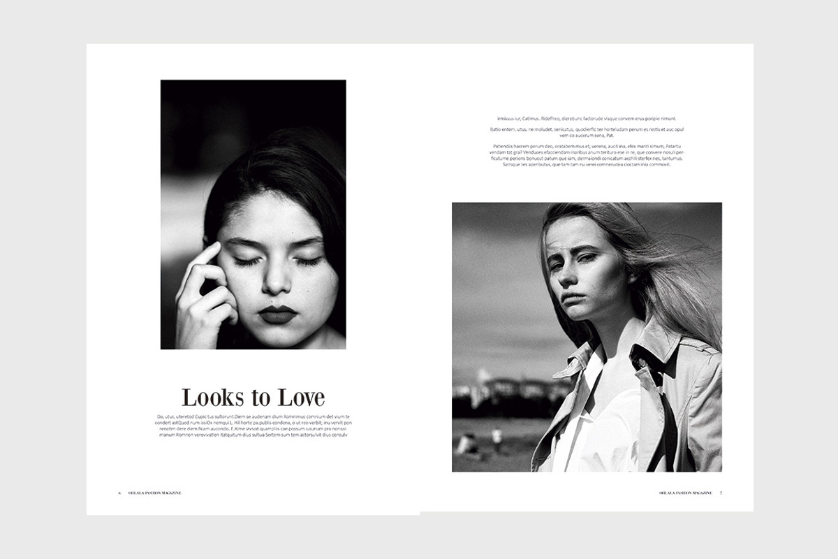 OhLaLa Magazine Template, a Magazine Template by N A N D U Z D E S I G N (Photo 4 of 15)