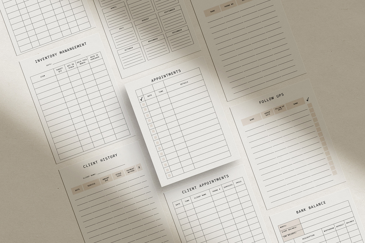 Business Forms Canva Template Bundle