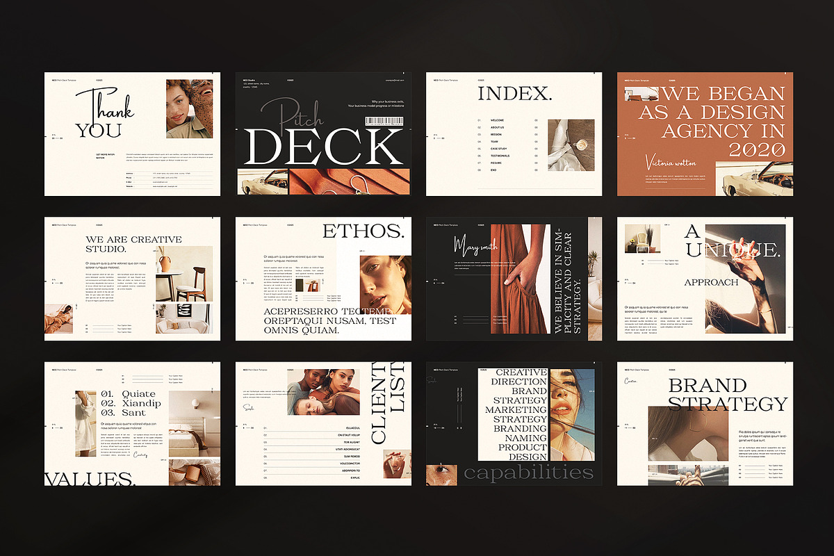 NEO | Pitch Deck Template, a Brochure Template by ArtisanaAura (Photo 13 of 14)