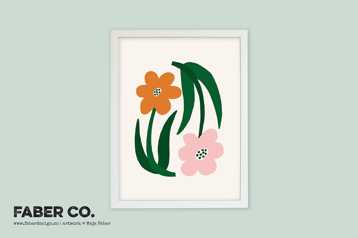 White Frame Mockup 3x4 Ratio, a Print Template by Faber Co. (Photo 3 of 5)