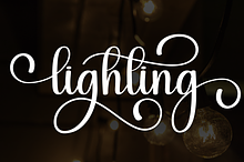 Ligthing | Script Font