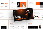 Modern Brand Guideline Template, a Presentation Template by graphypix (Thumbnail 2 of 9)