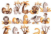 Cute dinosaur - kids collection, an Animal Illustration by Linerisyart (Thumbnail 13 of 15)
