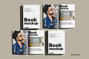 Book Mockup Set, a Books & Magazine Mockup by pixelmock (Thumbnail 12 of 12)