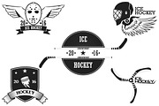 Hockey team Logos. (great set!), a Sport Illustration by pashigorov (Thumbnail 5 of 15)