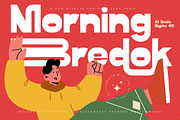 Morning Bredok Playful Variable Font, a Sans Serif Font by timelesstype.co (Thumbnail 1 of 20)