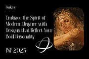Bralgine A Modern Ligature Serif, a Serif Font by Alfinart (Thumbnail 4 of 10)