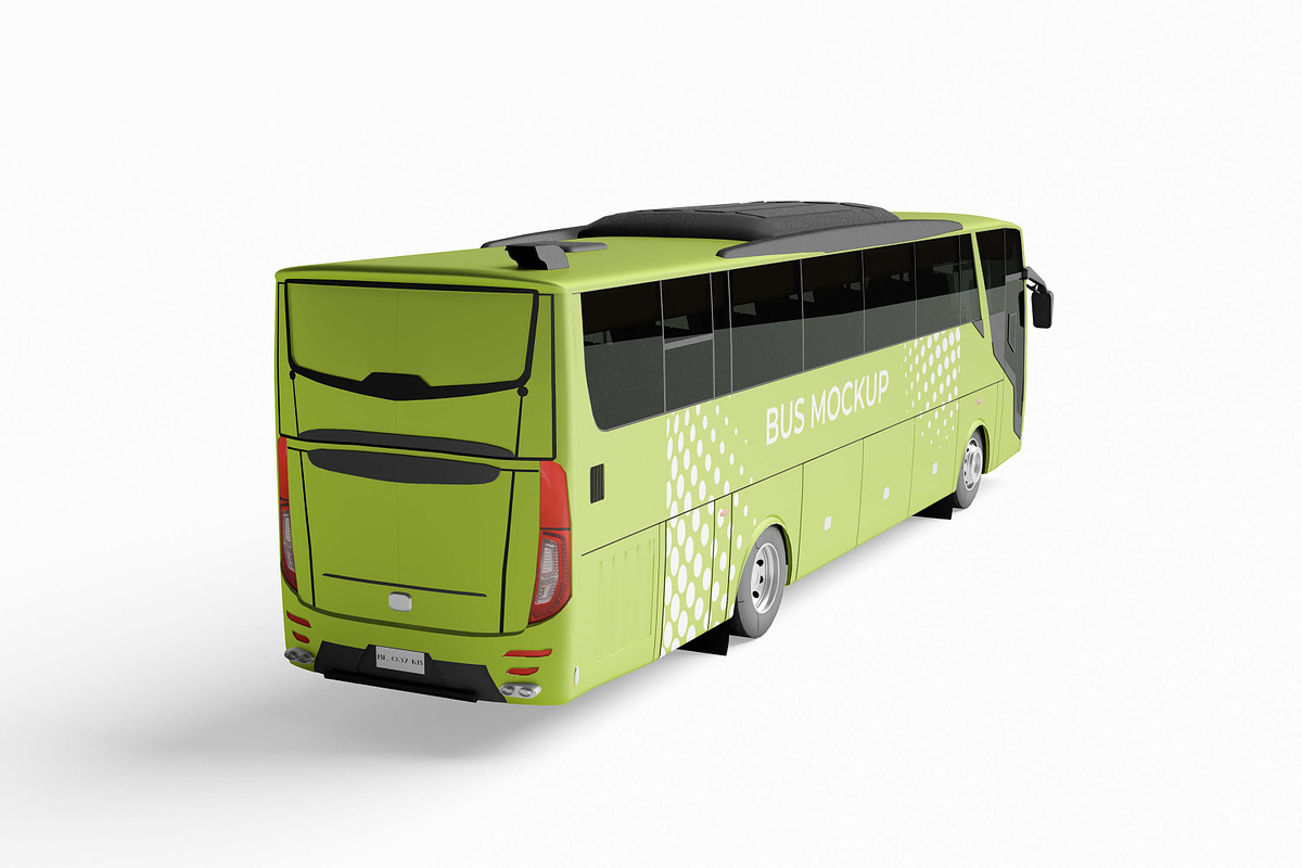 Bus Mockup, a Product Mockup by xavier_studio (Photo 2 of 5)