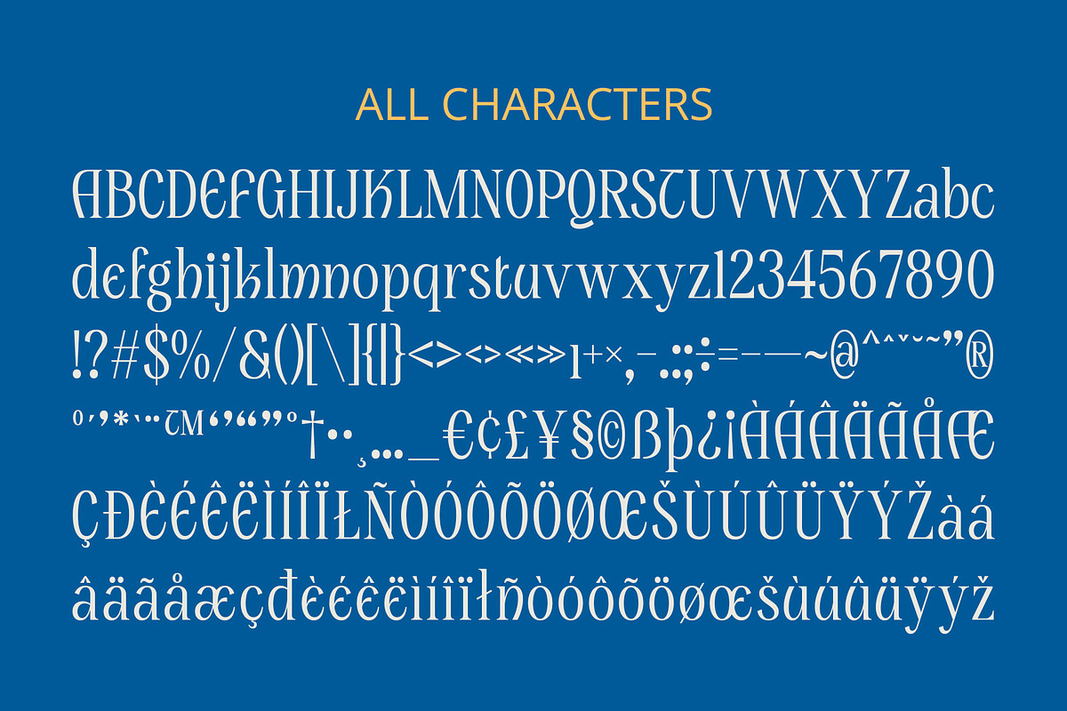 CS Asbury – Classic Font, a Serif Font by Craft Supply Co. (Photo 8 of 8)
