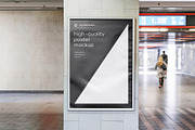 Subway Poster Mockup Bundle Metro, an Advertising Mockup by FoundImages (Thumbnail 48 of 61)