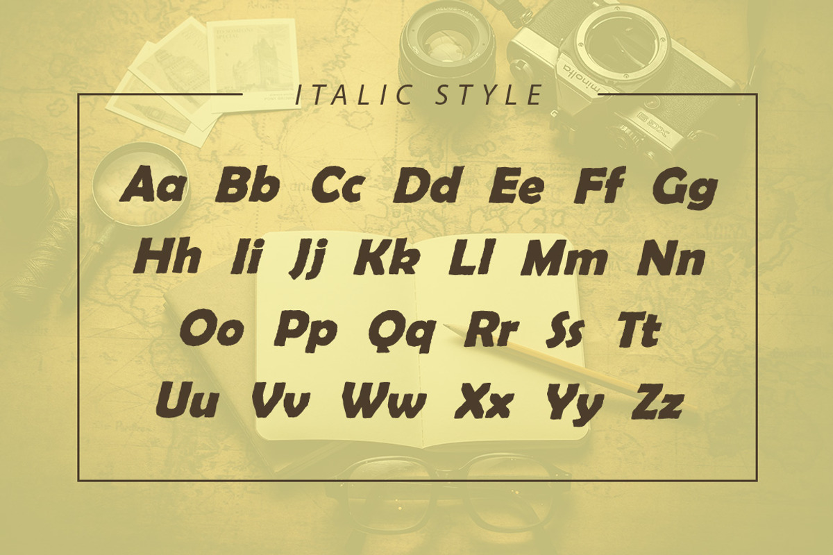Rocky Boy Display Font, a Script Font by yantodesign (Photo 7 of 8)