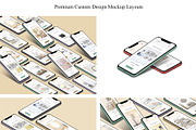 ALL 3D iPHONE MOCK-UP BUNDLE VOL-I0, an iPhone Mockup by Graphicsworld125 (Thumbnail 5 of 19)