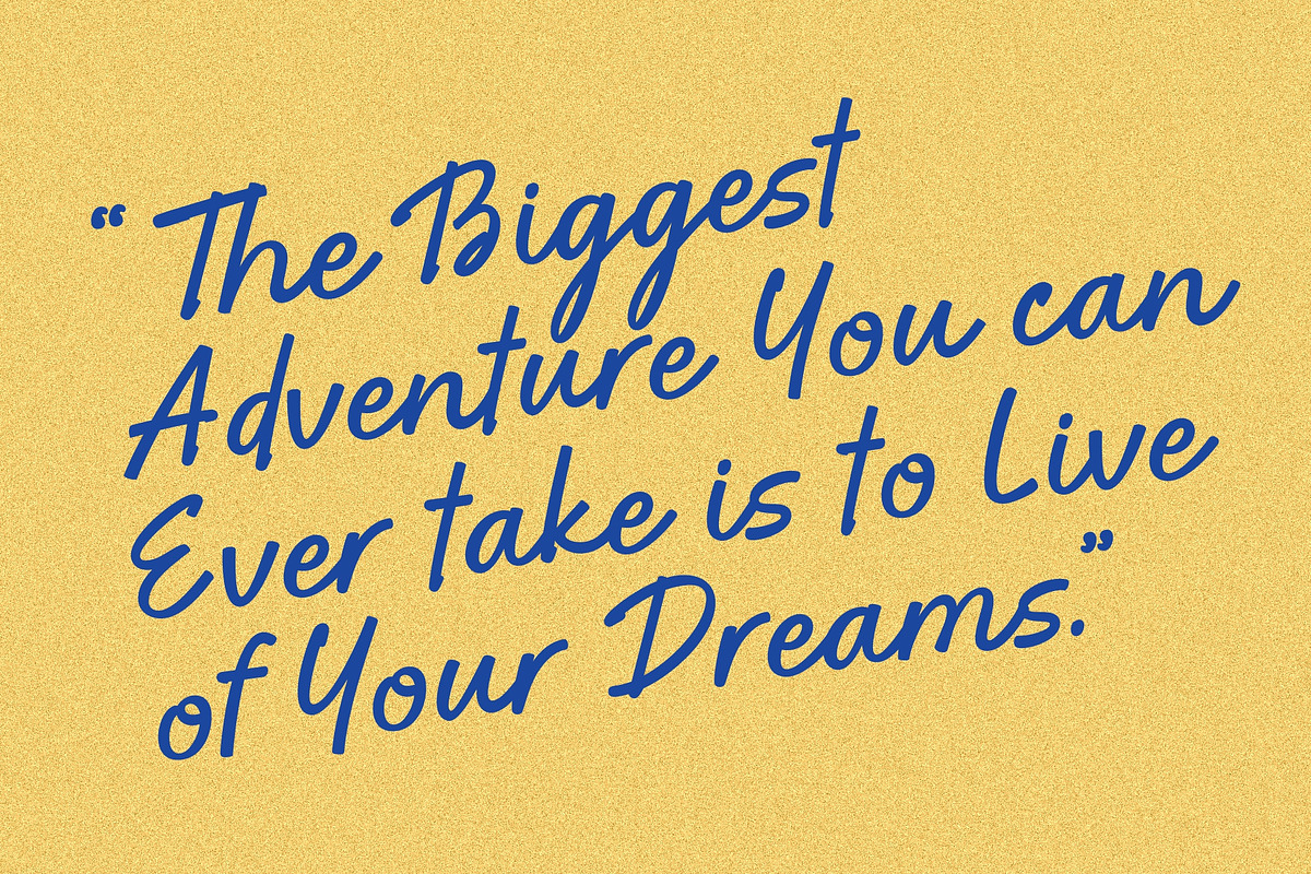 Real Balance, a Script Font by HRDR (Photo 6 of 10)
