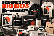 Brokentra, a Sans Serif Font by Wow Magic (Thumbnail 2 of 5)