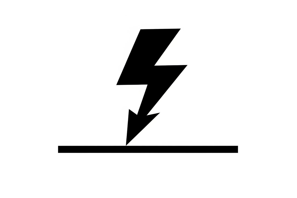 Lightning Power Symbol Silhouette, an Illustration by hafijul (Photo 7 of 15)