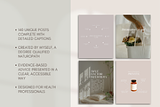 Fertility Social Media Templates, a Templates & Theme by Naturopath Hub (Thumbnail 3 of 10)