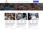 Helping Hands for Humanity Volunteer, an UI Kit Template by skshihabulislam (Thumbnail 3 of 7)