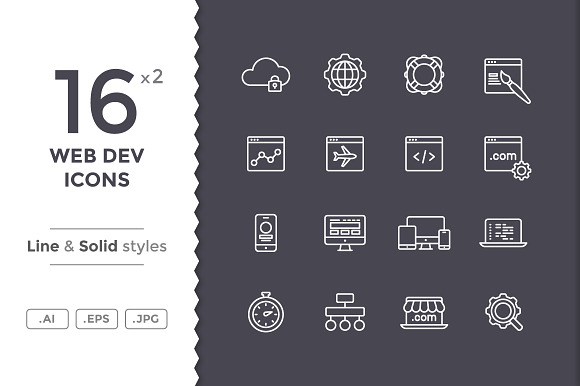 Web Development Icons