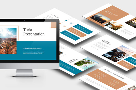Turia : Travel Agent Powerpoint, a Presentation Template by Punkl Camp