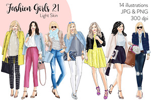 Fashion Girls 21 - Light Skin