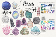 Birthstones Planets Zodiac Crystals, an Illustration by Alena Solonshchikova (Thumbnail 9 of 13)