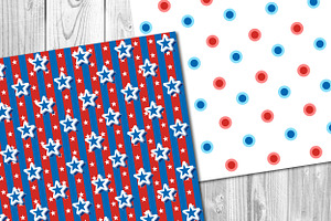 Memorial Day Patriotic Background 6