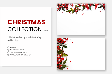 Christmas backgrounds collection
