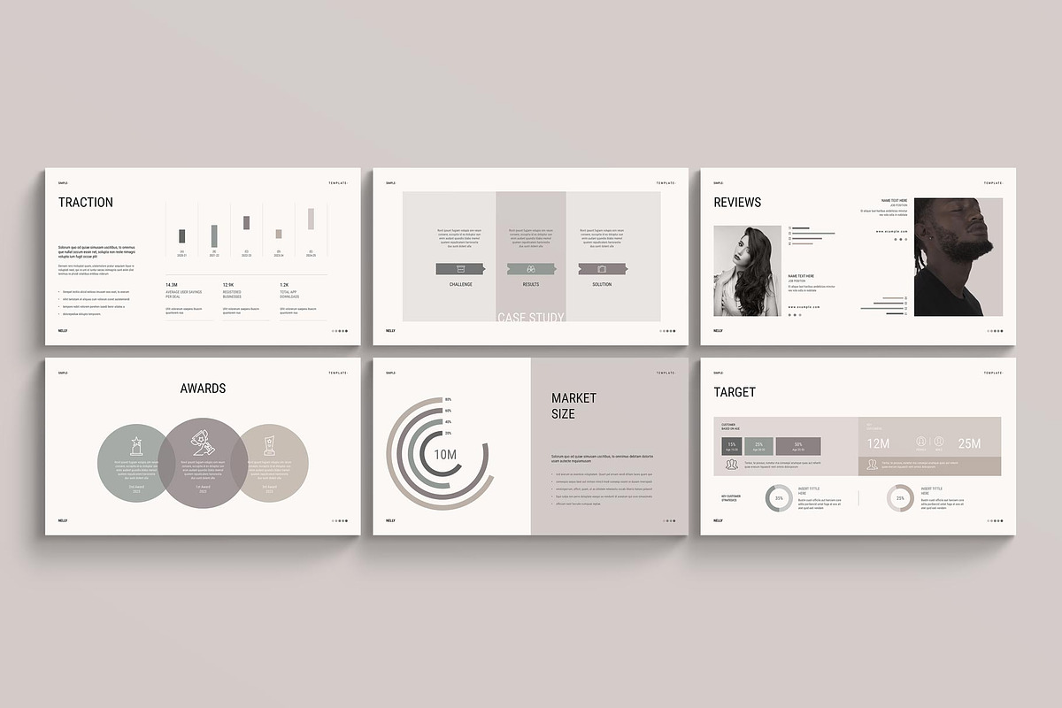 Startup Pitch Deck Presentation, a Presentation Template by TemplatesForest