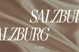 Salzare Display Font Bundle