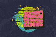 Saturday Night Font Family, a Script Font by Aiyari (Thumbnail 8 of 14)