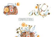 medicine and homeopathy, a Healthcare Illustration by OlyaSenko (Thumbnail 4 of 8)