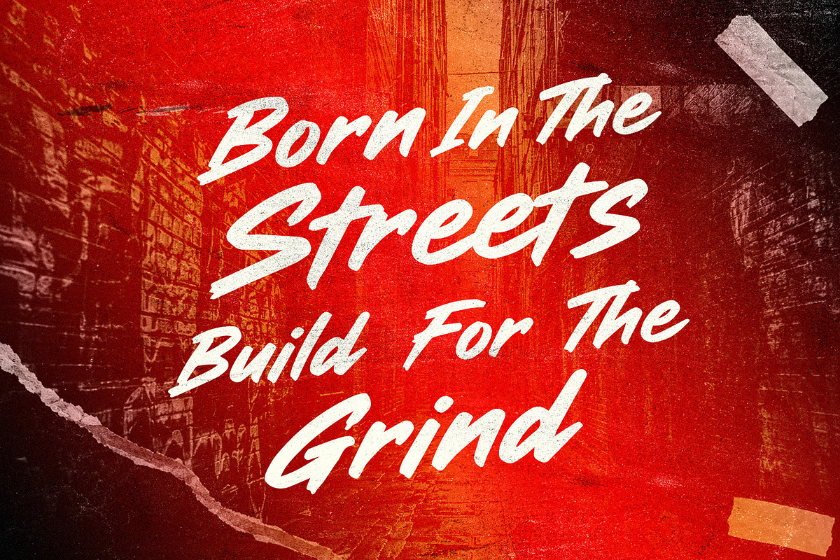 Rokugima Script Font Bold Brush, a Handwritten Font by Maulana Creative (Photo 6 of 7)