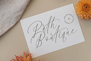 Halista Rihana Stylish Beauty Script, a Script Font by stylishtype.co (Thumbnail 17 of 20)