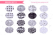 80 hand-drawn patterns for Procreate, a Brush Add-On by Gray Cat Graphics (Thumbnail 11 of 17)