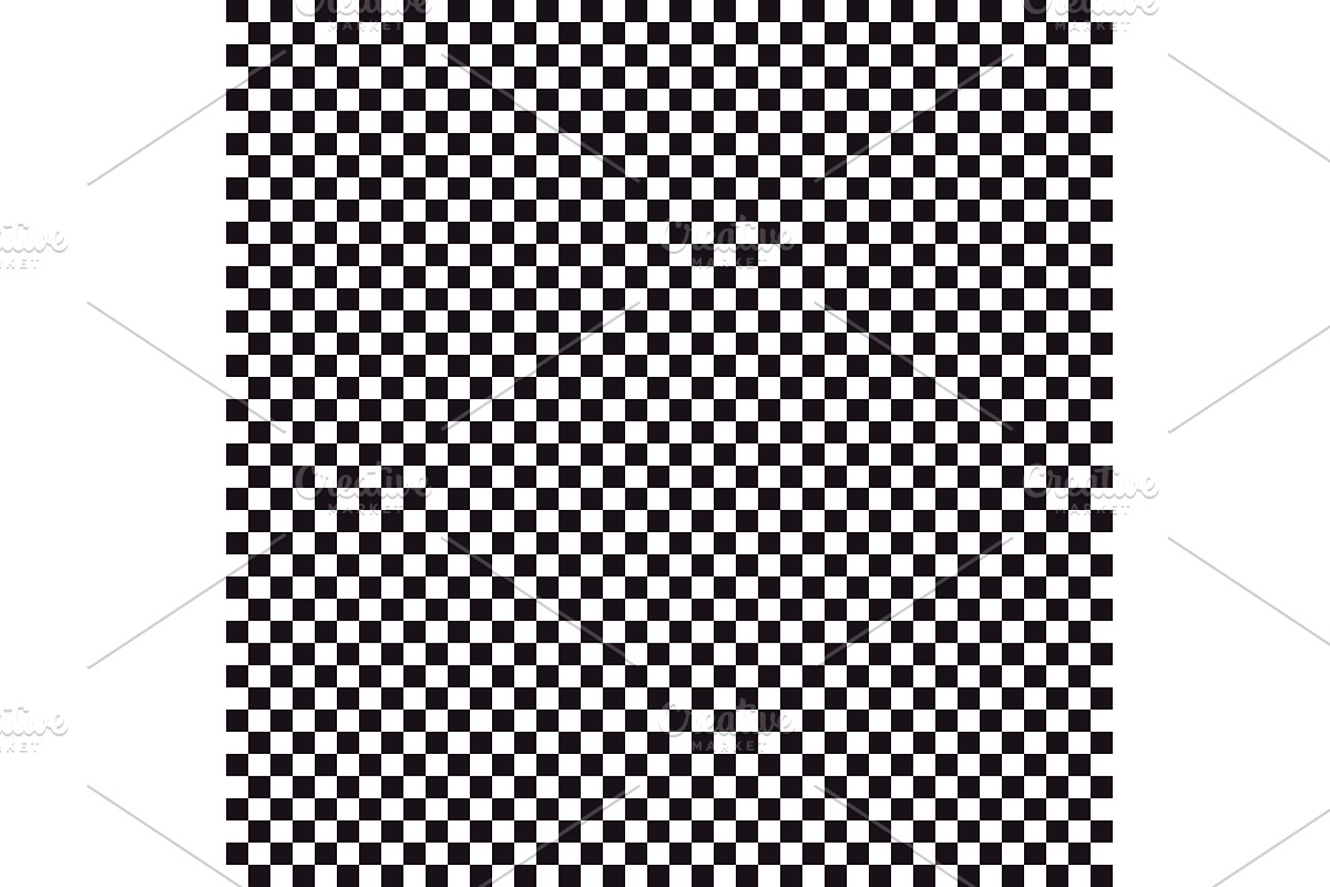 Black and white chess seamless, a Texture Illustration by Toltemara